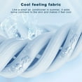 thumbnail image 5 of PATLOLLAV Summer Quilt Cooling Comforter Double Bedding Quilt - Solid Color Bedding Quilt Suitable For All Seasons Soft Cover Quilt for Hot Sleepers and Night Sweat, 5 of 8