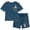 Charcoal blue, variant on Paw Patrol Toddler Boys Graphic T-Shirt and Shorts Set Black/Red 2T