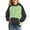 Green, variant on Girls Boys Hoodies Streetwear Oversized Sweatshirts Kids Casual Comfy Long Sleeve Pullover Tops Y2K Color Block Clothes