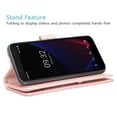 thumbnail image 3 of For Tracfone Alcatel TCL LX (A502DL),Alcatel 1X Evolve,IdealXTRA (5059R) Case [Kickstand] Pu Leather Wallet Case ID & Credit Card Slot for Alcatel TCL LX / 1X Evolve - Rose Gold, 3 of 4