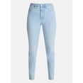 thumbnail image 5 of No Boundaries High Rise Skinny Jeans, 28.5", 26.5", 30.5" Inseam, Women's Sizes 00-20; 18W-24W, 5 of 5