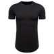 thumbnail image 1 of Camiseta de hombre lisa de manga corta y corte slim, 1 of 1