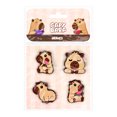 thumbnail image 1 of Imanes Prichos Capybara PVC e Imán 4 Piezas, 1 of 4