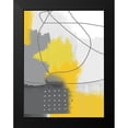 thumbnail image 2 of Urban Epiphany 15x18 Black Modern Framed Museum Art Print Titled - Modern Abstract Yellow Grey 2, 2 of 5
