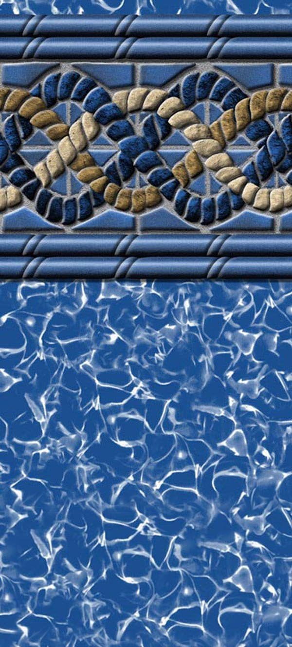 24 ft round above ground pool liners 25 gauge