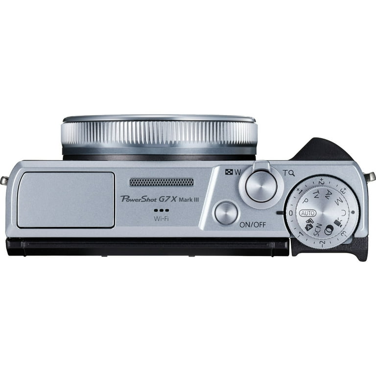 Canon PowerShot G7 X Mark III Digital Camera - 20.1 MP - 4K