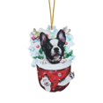 thumbnail image 1 of 1pc Christmas Acrylic Christmas Stockings For Dogs Decorations Christmas Tree Decorations Crafts Hanging Decorations, 1 of 8