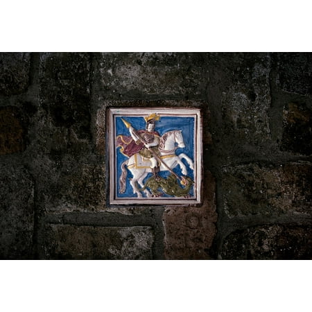 Dragon Slayer Poster - LAMINATED POSTER St George Dragon Slayer George Dragon Europe Poster Print 24 x 36