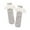 Grey, variant on Krdevn Kids 3D Angel Wing Rib Cotton Knee High Socks Size:5-15 Years