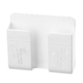 thumbnail image 1 of Advancent Organizador de almacenamiento de teléfono, estante de pared adhesivo Universal, soporte de artículos diversos de estilo sin costuras Almacenamiento y organización del hogar Blanco Advancent HA006455-01B, 1 of 6