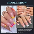 thumbnail image 4 of shiyou-Gelike EC Soft Gel Full Cover Nail Tips Kit for Soak Off Nail Extensions, 550 Pcs Clear Medium Square Gelly Tips Pre-buff PMMA False Press on Nail Tips, 11 Sizes, 4 of 4