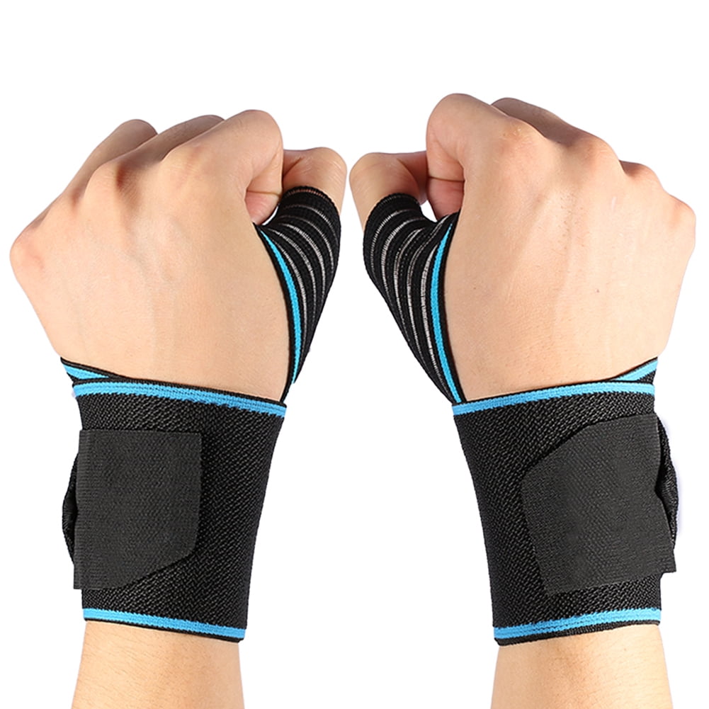 TOPINCN Wrist Wraps with Wider Thumb Loops, Adjustable Wrist Wraps