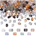 thumbnail image 4 of 100 Pcs Faceted Teardrop Glass Beads 10 Colors Transparent Waterdrop Crystal Glass Beads Top Drilled Drop Spacer Beads for DIY Craft Jewelry Necklace Bracelet Earring Making Hole: 1mm, 4 of 9