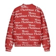 thumbnail image 5 of COEQINE Women's Zip Up Bomber Jacket Cropped Relaxed Fit Bomber Outfits with Pockets, Fashion Moto Biker Coats Varsity Jackets Shackets Warm Winter Coats, XX-Large, Merry Christmas Red, 5 of 7