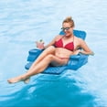 thumbnail image 2 of TRC Recreation Super Soft Baja Durable Adult Chair Swimming Pool Float, Blue, 2 of 4