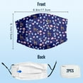 thumbnail image 5 of Cute Deutsch Pinscher Dog Graphic Printed Cloth Face Masks Reusable Washable Adjustable for Child (5 PCS), 5 of 5