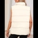 thumbnail image 4 of Chaleco Acolchado para Mujer, Abrigos de Abrigo, Chaquetas y Abrigos con Bolsillos. Albaricoque M, 4 of 8