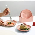 thumbnail image 5 of SNGMN Creative Shell-Shaped Small Plates with Storage Tray - Plastic, Multi-Purpose, Space-Saving, 5 of 6