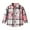Pink, variant on WEIYLL Boy's Tops Kids Unisex Unisex Autumn Winter Plaid Long Sleeve Shirt Cardigan Army Green Jacket for 4-5 Years