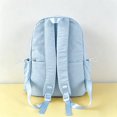 thumbnail image 5 of Floral Embroidery Backpack 17 In Large Capacity Nylon Lightweight Daypack, Multi-Pocket Casual Rucksack for Campus,, 5 of 5