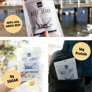 Peoples Choice Beef Jerky Old Fashioned Original - Keto Snack - 1 lb
