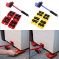 thumbnail image 1 of 5x Heavy Furniture Shifter Lifter Moving Wheels Slider Mover Table Sofa Removal, 1 of 11