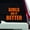 Orange, variant on VWAQ- Girls Do It Better, Car Sticker