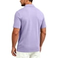 thumbnail image 4 of Polo Shirts for Men Lightweight Short Sleeve Button Collar Casual Golf Tee, 4 of 6