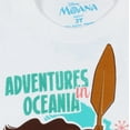 thumbnail image 3 of Disney Girls' Moana Adventures In Oceania T-Shirt, 3 of 5
