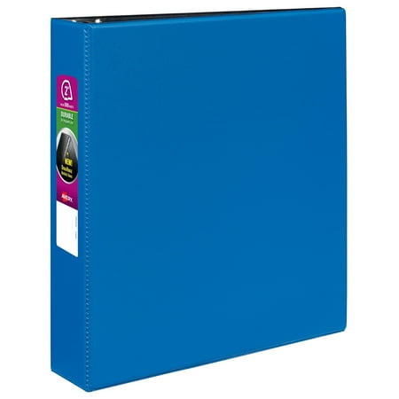 UPC: 0077711275515 | Avery Durable Binder  2  Slant Rings  500-Sheet Capacity  DuraHinge  Blue (27551)