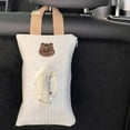 thumbnail image 3 of Home Textile Storage Car Tissue Dispenser for Wipes and Paper Storage with Reusable Travel Design Ideal for Car RV Camping Gym, 3 of 6