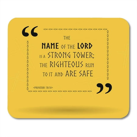 KDAGR Biblical Best Bible Quotes About The Power of Lord Holy Scripture Sayings for Study Flashcards Religion Mousepad Mouse Pad Mouse Mat 9x10 (Best Flash Card Maker)