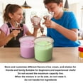 thumbnail image 4 of Ice Cream Pints Cup, Lightweight Stackable Design Ice Cream Pints Cup with PET Lid Practical Transparent PC Cup Body Ice Cream Container for NC299AM C300s Series, 4 of 7