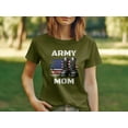 thumbnail image 3 of Army Mom Vintage American Flag and Boots T-Shirt, 3 of 6