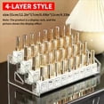 thumbnail image 5 of 3/4/5/6/7 layer acrylic display frame, multi-layer simple installation, suitable for display and storage of nail polish and cosm, 5 of 10