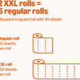 thumbnail image 5 of 2-Ply  Paper Towels, 2 Basics Rolls = 6 Regular Rolls, Everyday Value with 150 Sheets per Roll, 5 of 5