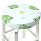 thumbnail image 3 of Balery Kawaii Frogs Fundas de asiento para taburete de bar redondo de tela de terciopelo ajustables que protegen de arañazos y manchas para sillas de 14 a 17 pulgadas.-13 inch, 3 of 7