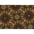 thumbnail image 1 of Ahgly Company Machine Washable Indoor Rectangle Transitional Night Red Area Rugs, 7' x 9', 1 of 7