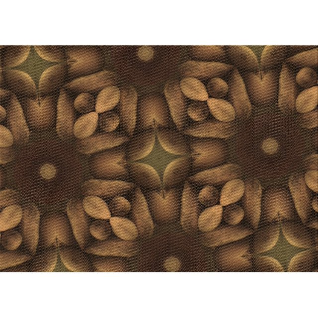 Ahgly Tapis Rectangulaire Lavable en Machine Intérieur Rouge Nuit, 5 Pieds x 7 Pieds
