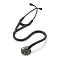 thumbnail image 3 of 3M Littmann Master Cardiology Stethoscope, Stainless Steel Smoke-Finish Chestpiece, 27" Black Tube, 3 of 7