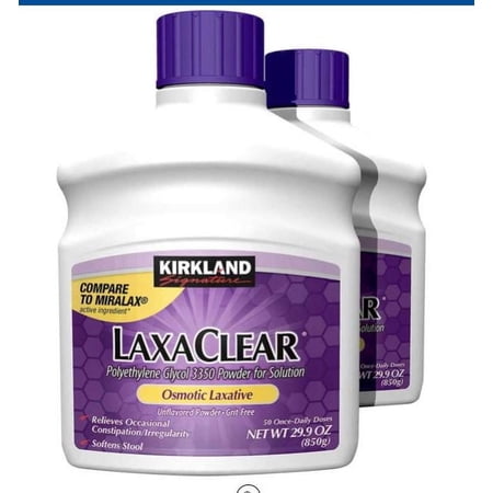 Kirkland Signature LaxaClear, 100 Doses