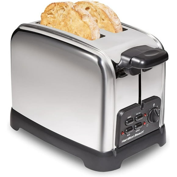 Hamilton Beach tostador 2 rebanadas, acero inoxidable