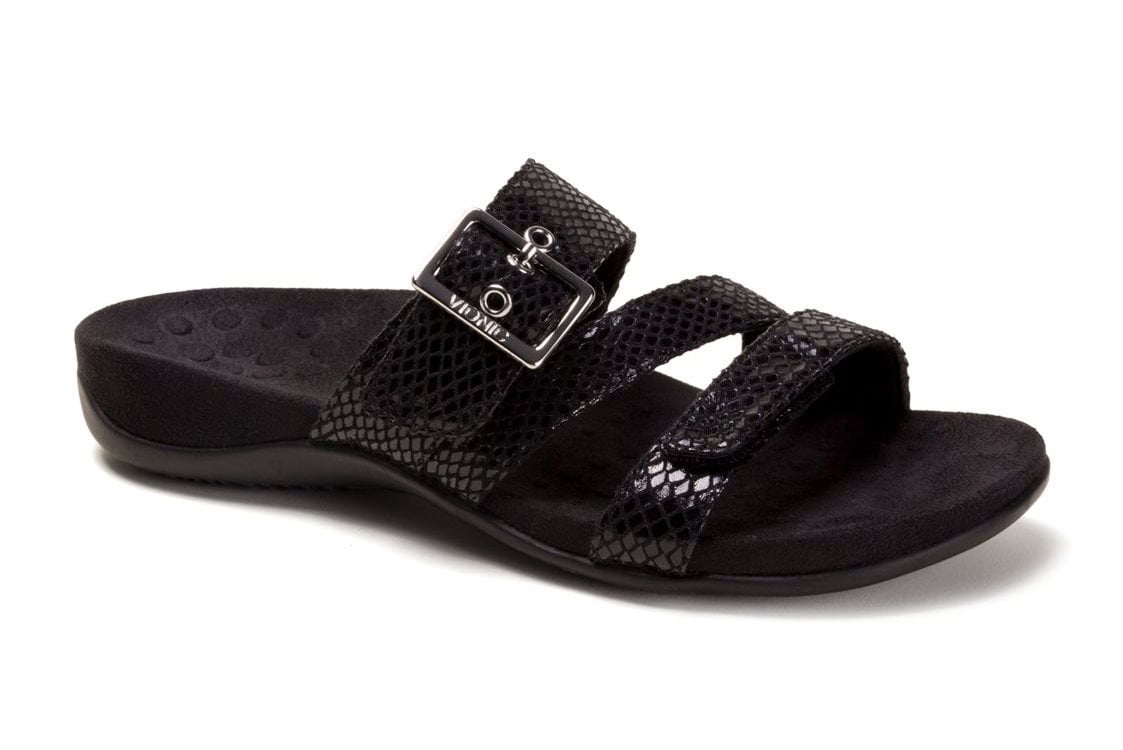 Vionic Skylar - Women's Adjustable Slide Orthotic Sandal - Walmart.com