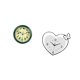 thumbnail image 5 of Reloj De Pared Con Forma De Corazón Verde Melódico, Diseño De Pájaros Musicales Creativos, Acrílico, Movimiento Silencioso, Decorativo Para Habitación, Estudio, Dormitorio, Regalo De, 5 of 8