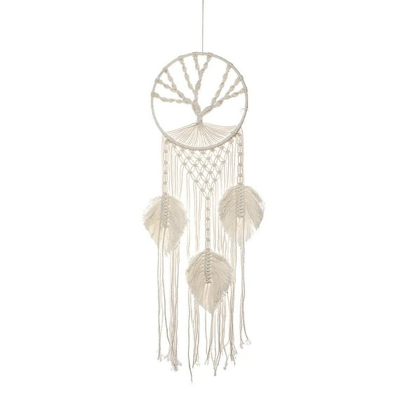 1pc Macrame Wall Hanging Boho Chic Bohemian Wall Decor Woven Tapestry Home Decor Handmade Cotton Decor