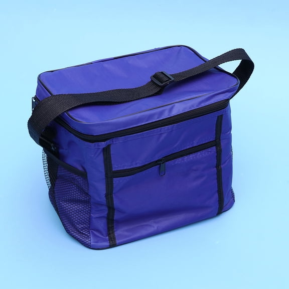 LITINKIMI Insulated Cooler Bag Blue Waterproof Easy to Operate for Storage