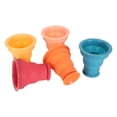 thumbnail image 2 of Taza apilable con ventosa para bebé, juguete con reconocimiento de Color, mejora la coordinación, taza apilable de silicona, 5 uds., 2 of 5
