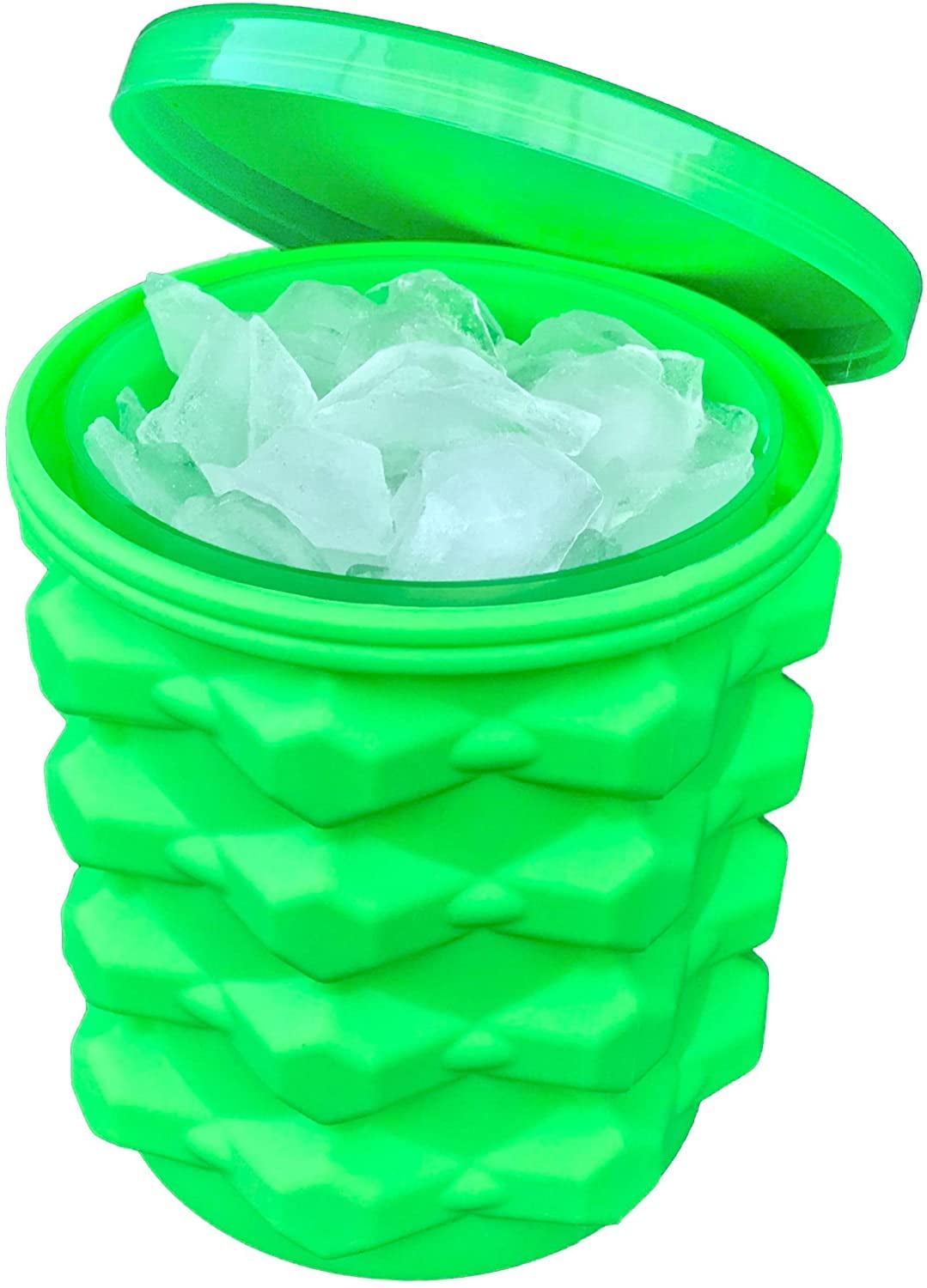 Ice Cube Maker Bucket Mold Cooler Makes Small Nugget Ice Chips for