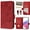 Red, variant on Case for GANGXUN itel P55 Plus – Elegant and Practical with Long,Short Lanyards