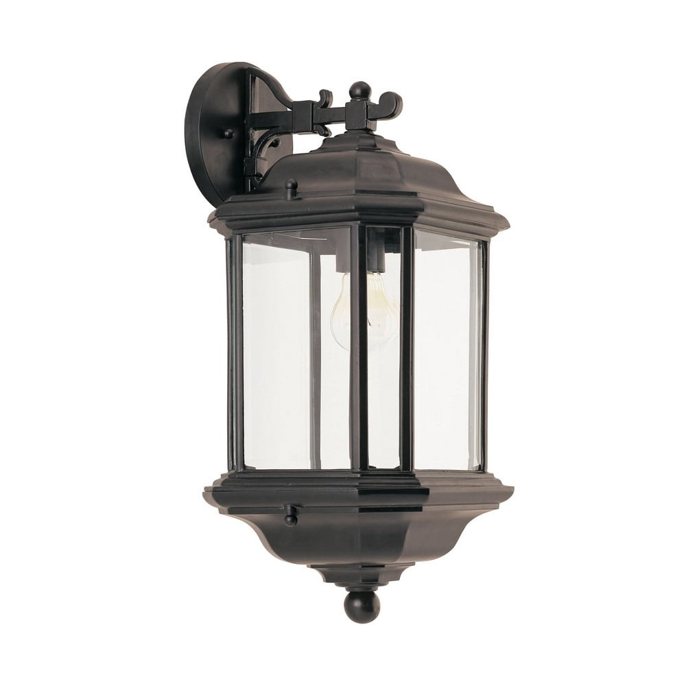One Light Outdoor Wall Lantern Inspired By Antique Gas Lanterns In
